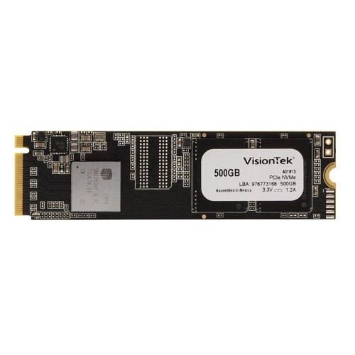 VisionTek PRO XMN - Disque SSD - 500 Go - interne - M.2 - PCI Express 3.1 x4 (NVMe) 1