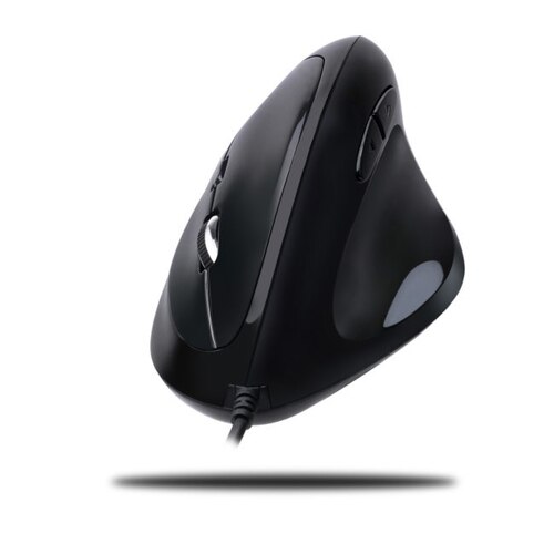 Adesso iMouse E3 - Souris - ergonomique - pour droitiers - optique - 6 boutons - filaire - USB 1
