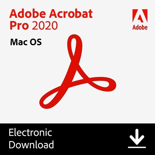 Adobe Acrobat Pro 2020 - Licence - 1 utilisateur - téléchargement - Mac 1