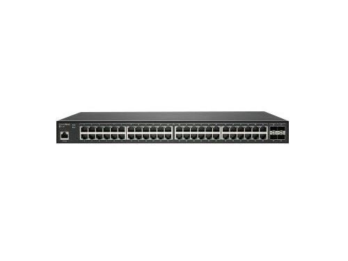 SonicWall Switch SWS14-48 - Commutateur - Géré - 48 x 10/100/1000 + 4 x 10 Gigabit SFP+ - Montable sur rack - avec Support 24x7 de 3 ans 1