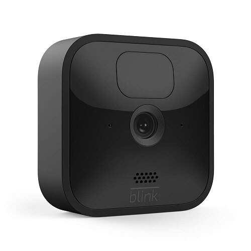 Caméra HD extérieure de sécurité Blink Outdoor sans fil résistante aux intempéries avec une autonomie de deux ans et la détection de mouvement – 1 caméra 1