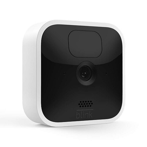 Caméra HD intérieure de sécurité Blink Indoor sans fil avec une autonomie de deux ans, la détection de mouvement et l’audio bidirectionnel – 1 caméra 1