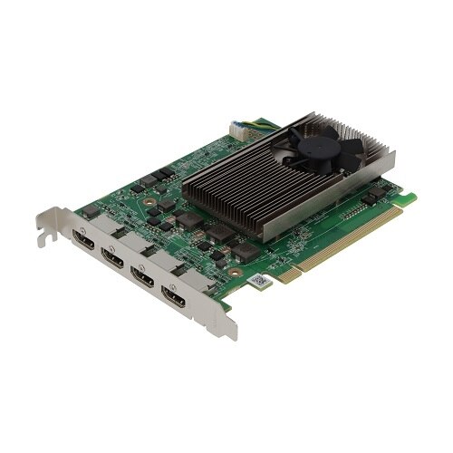 Radeon RX 550 4M - Carte graphique - Radeon RX 550 - 4 Go GDDR5 - PCIe 3.0 x16 - 4 x HDMI 1