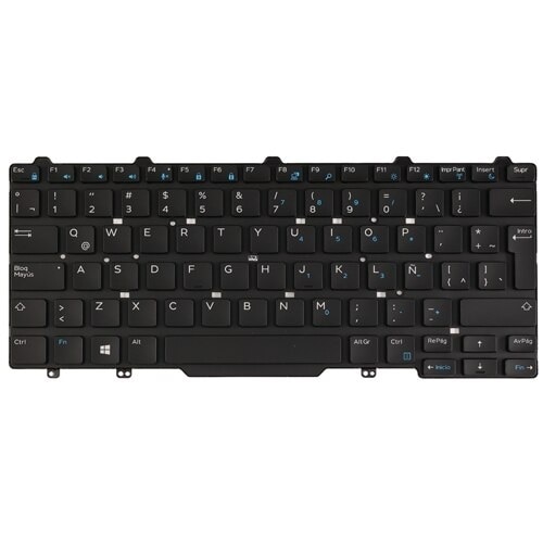 Clavier non rétroéclairé dell espagnol d’Amérique latine avec 83 touches  1