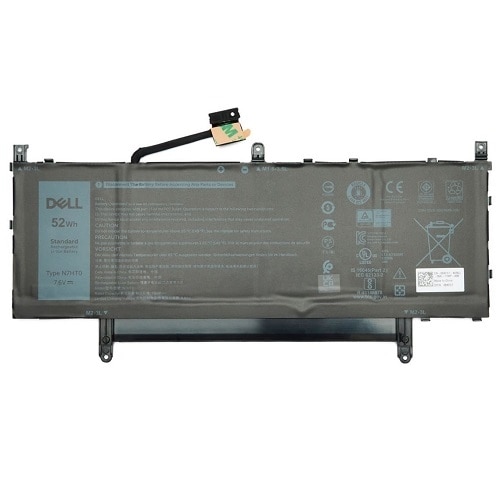 Batterie de remplacement au lithium-ion Dell de 4 cellules à 52 Wh pour certains ordinateurs portables 1