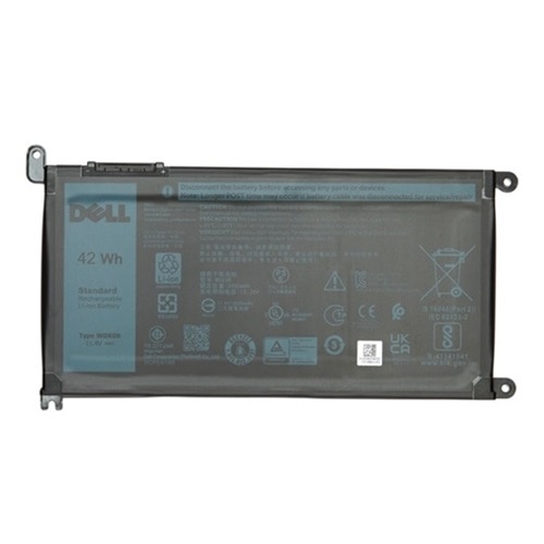 Batterie de remplacement au lithium ion Dell de 3 cellules à 42 Wh pour certains ordinateurs portables 1