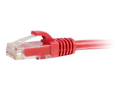 C2G Cat5e Snagless Unshielded (UTP) Network Patch Cable - cordon de raccordement - 3 m - rouge 1