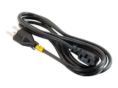 C2G 10ft 18 AWG Universal Right Angle Power Cord (NEMA 5-15P to IEC320C13R) - câble d'alimentation - Conformité TAA -... 1