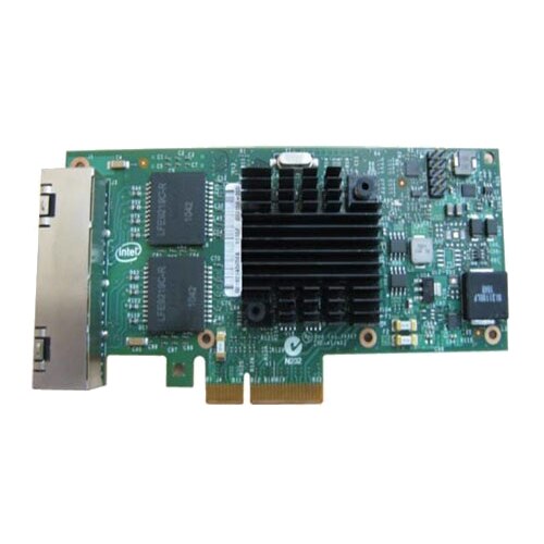 Intel I350 Carte d’interface réseau PCIe Ethernet Adaptateur Serveur 1 Gigabit à quatre ports 1
