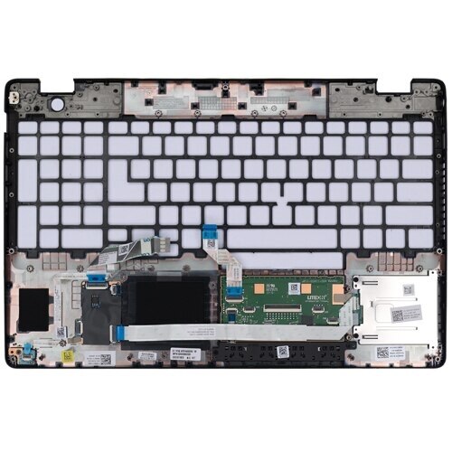 Assemblage du repose-poignets Dell à double pointage, avec lecteur de carte à puce, port USB-C, carte USH et pavé tactile 1
