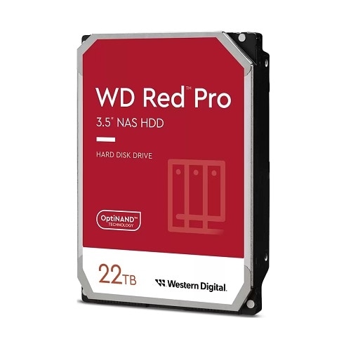 WD Red™ Pro NAS WD221KFGX - Disque dur - 22 To - interne - 3.5pouces - SATA