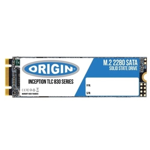Origin Storage - M.2 512GB SATA 2280 Class 20 3D TLC SSD 1