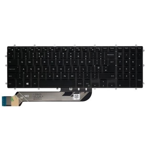 Clavier rétroéclairé Dell anglais britannique avec 102 touches 1