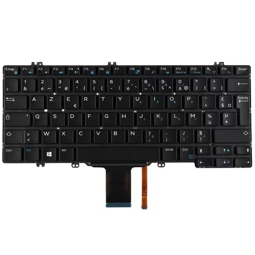 Clavier Dell rétroéclairé, français (Europe), 83 touches 1