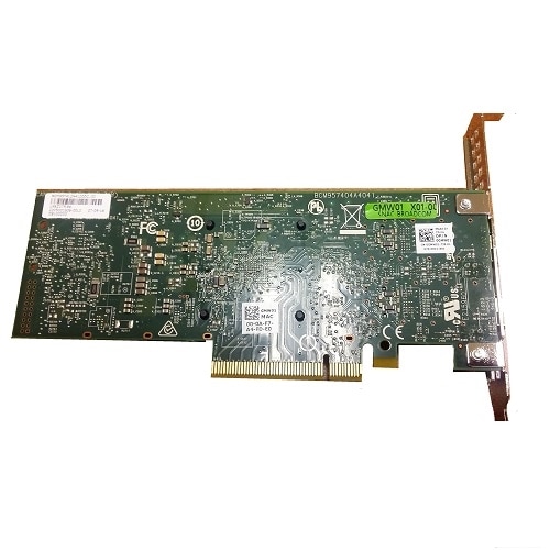 Dual Porte Broadcom 57416 10Gb Base-T, PCIe Adapter Dell pieno altezza 1