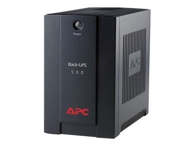 APC Back-UPS 500CI - UPS - 230 V c.a. V - 300-watt - 500 VA - connettori di uscita 3 - nero 1
