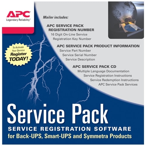 APC Extended Warranty Service Pack - supporto tecnico - 1 anno 1