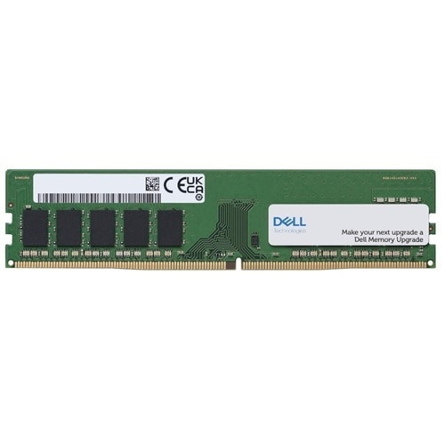 Dell memoria aggiornamento - 8 GB - 1Rx8 DDR4 UDIMM 2666 MT/s ECC (Non compatibile con Non-ECC o RDIMM) 1