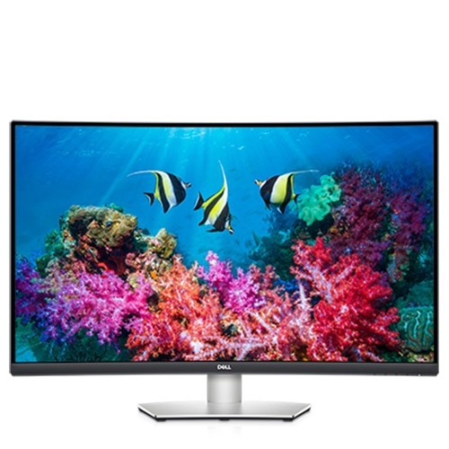 Dell 32 曲面 4K UHD モニター - S3221QS | Dell 日本