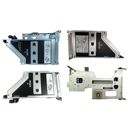 デルの ライザー構成 2, 2x8 FH Slots (Gen4), 4x8 FH Slots (Gen5), 2x16 LP Slots (Gen4) 1