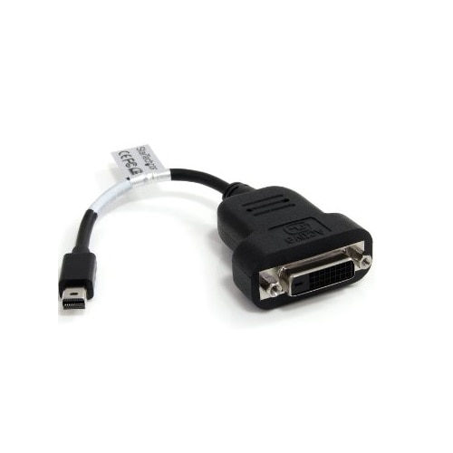 StarTech.com Mini DisplayPort to DVI Adapter - 1080p - Single Link - Active - Mini DP (Thunderbolt) to DVI Monitor Ad... 1