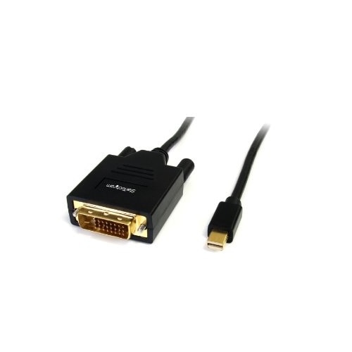 StarTech.com Mini DisplayPort－DVI変換ケーブル 1.8m ブラック #MDP2DVIMM6 1