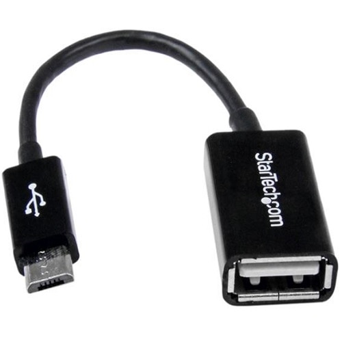 sfære social kant StarTech.com 5in Micro USB to USB OTG Host Adapter - Micro USB Male to USB  A Female On-The-GO Host Cable Adapter (UUS... | Dell 日本