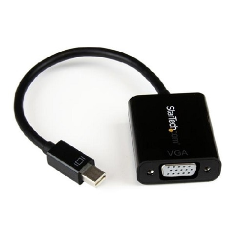 StarTech.com Mini DisplayPort to VGA Adapter - DisplayPort 1.2 - 1080p - Thunderbolt to VGA Monitor Adapter - Mini DP... 1