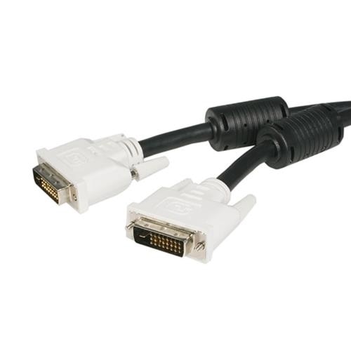 StarTech.com 2m DVI-D Dual Link Cable - Male to Male DVI-D Digital Video Monitor Cable - 25 pin DVI-D Cable M/M Black... 1