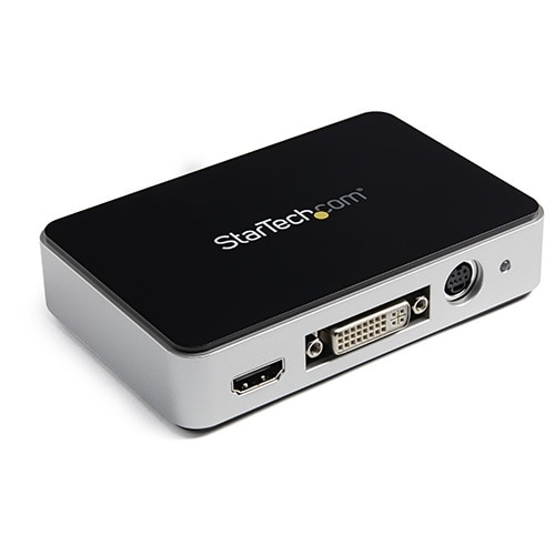 StarTech.com USB3.0接続ビデオキャプチャーユニット HDMI/DVI/VGA/コンポーネント/S端子/コンポジット対応 #USB3HDCAP 1