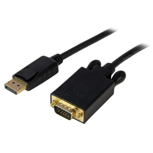 StarTech.com 6ft DisplayPort to VGA Cable - 1920 x 1200 - Active DP to VGA Adapter - DP to VGA Monitor Cable (DP2VGAM... 1