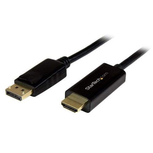 StarTech DisplayPort - HDMI変換ケーブル 2m 4K解像度オス/オス