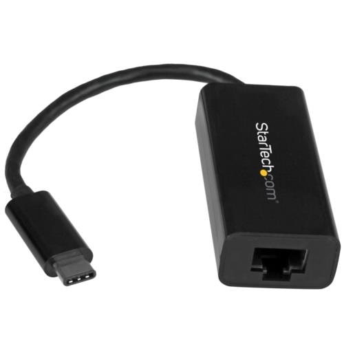 StarTech.com USB C to Gigabit Ethernet Adapter - Black - USB 3.1 to RJ45 LAN Network Adapter - USB Type C to Ethernet... 1