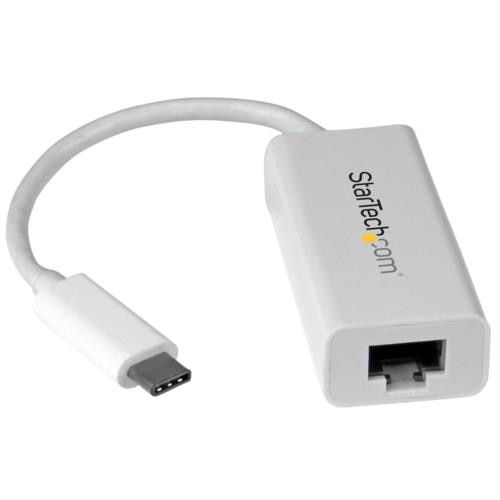 StarTech.com USB C to Gigabit Adapter - White - USB 3.1 to RJ45 LAN Adapter - USB C to Ethernet... | Dell 日本