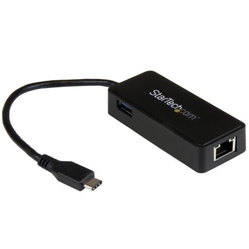StarTech.com USB-C to Ethernet Gigabit Adapter - Thunderbolt 3 Compatible - USB Type C Network Adapter - USB C Ethern... 1