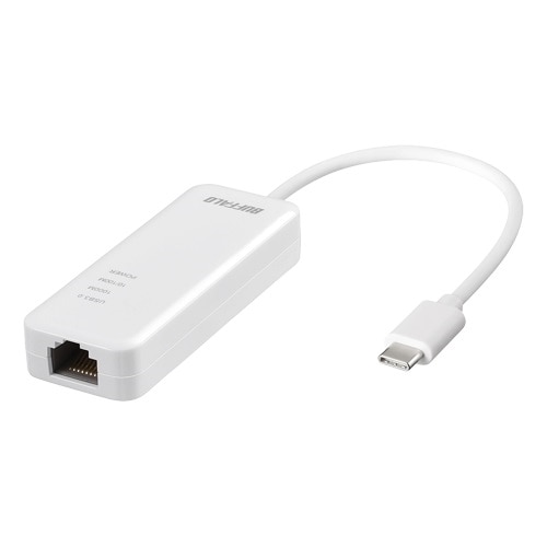 Buffalo Technology Giga対応 Type-C USB3.1(Gen1)用LANアダプター ホワイト #LUA4-U3-CGTE-WH 1