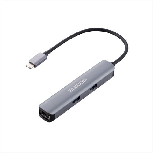 Elecom DST-C17SV - ドッキングステーション - USB-C 3.1 Gen 1 - HDMI 1