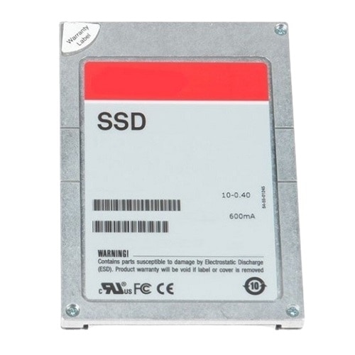 Dell 3.84TB SSD 최대 SAS 24Gbps 읽기 집약적 512e 2.5인치 와 3.5인치 하이브리드 캐리어, 1DWPD 1
