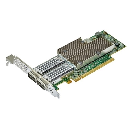 Broadcom® 57508 이중의포트 100GbE QSFP 어댑터, PCIe 전체 높이 1