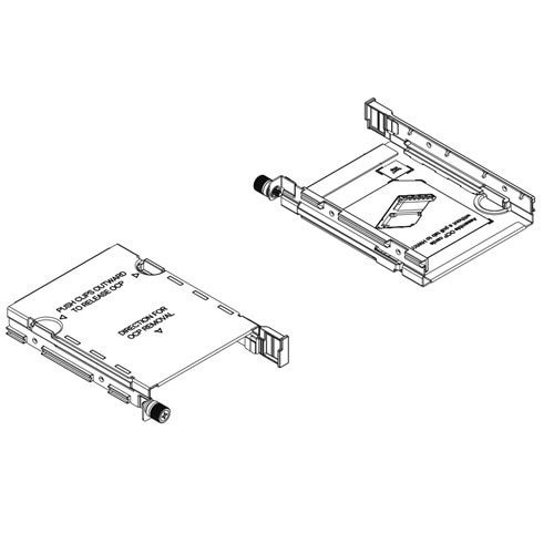 Front OCP Tray with thumb screw 1