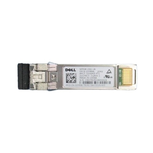 Dell Networking, Transceiver, 25GbE SFP28 LR, SMF Duplex, LC 1
