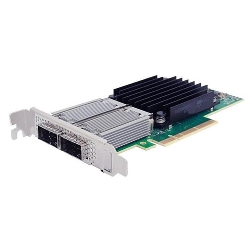 Nvidia® ConnectX-6 DX Dual Port 100GbE QSFP56 Network Adapter, Low Profile 1