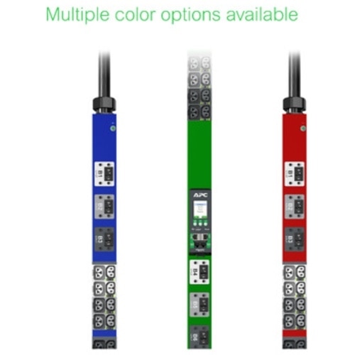 APC NetShelter Rack PDU Advanced, Metered, 3Phase, 22.1kW 400V 32A or 17.3kW 415V 30A, 48 Outlets, IEC309 3