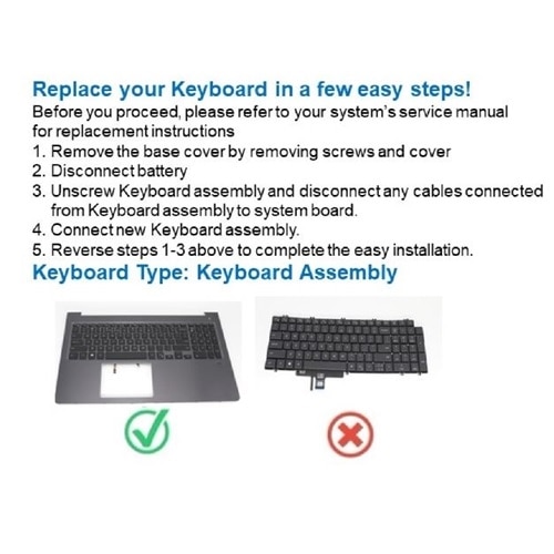 Dell Palmrest Assembly 2