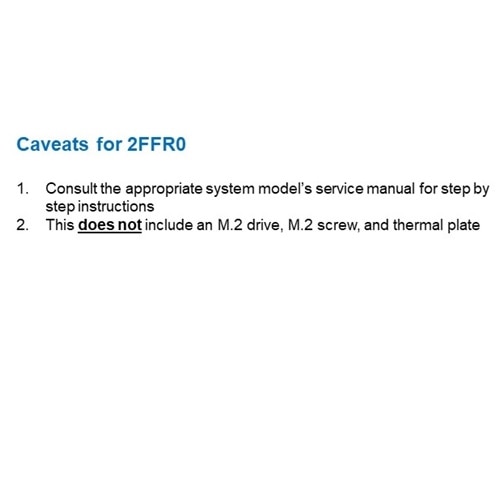 Dell M.2 SATA/PCIE SSD Bracket 3