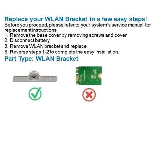 Dell Card Holder Bracket for WIFI Card 2