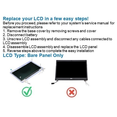Dell 14.0" FHD Non-Touch Anti-Glare LCD 3