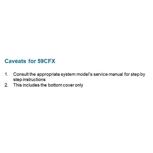 Dell Bottom Base Cover without SIM 3