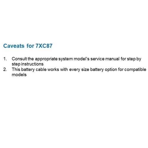 Dell Battery Cable 3