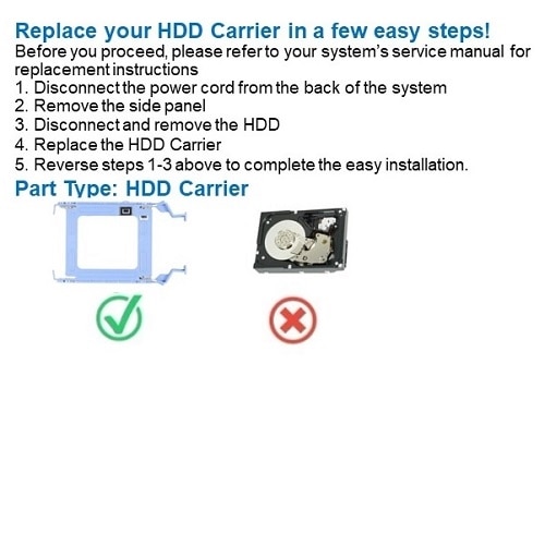 Dell 2.5-inch HDD Caddy Bracket 2